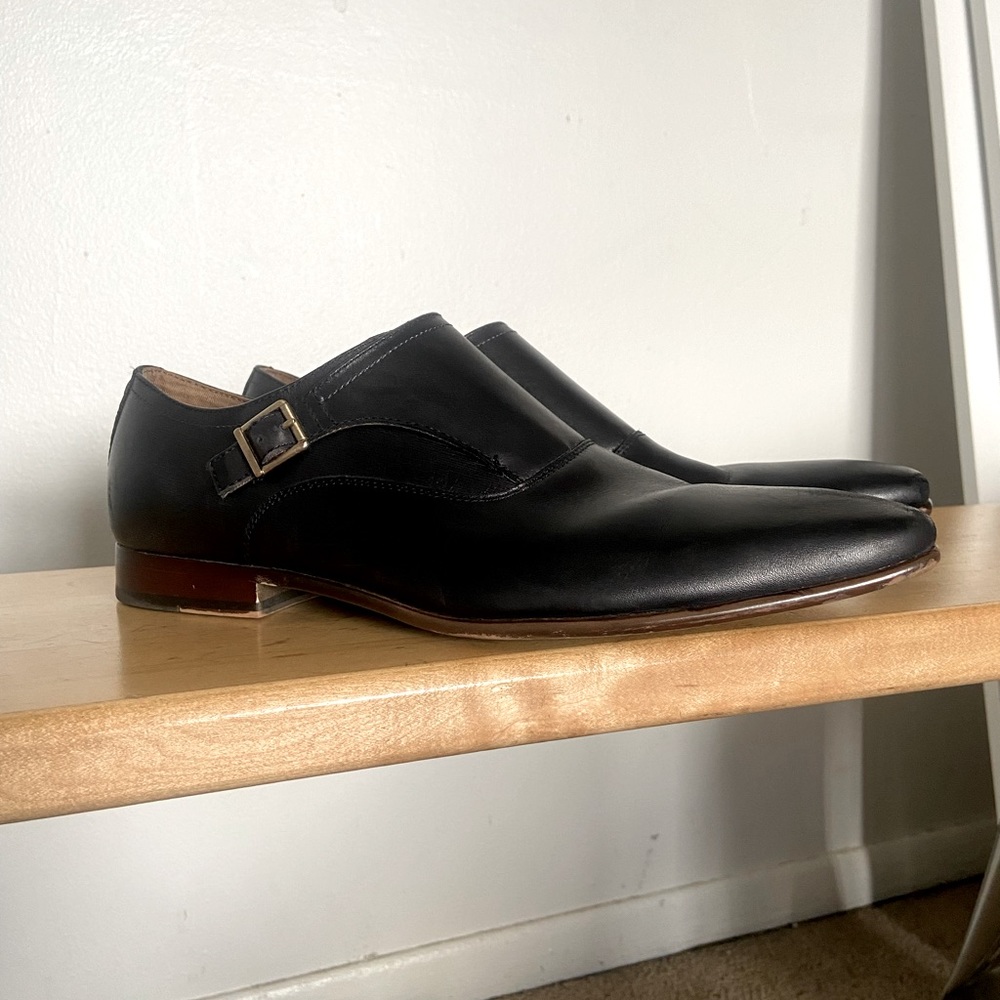 Aldo Single Monk Strap Dress Shoes